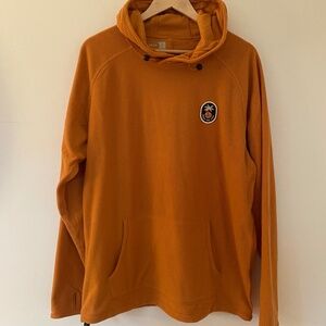 Howler Bros men’s large pumpkin colored duro fleece hoodie